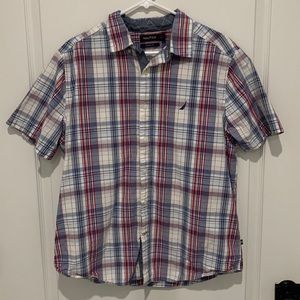 Nautica Men’s Large casual Button Down Shirt